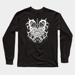 Red Lobster Cheddar Biscuits - Death Metal Logo Long Sleeve T-Shirt